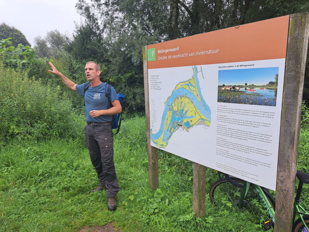 Bart Beekers, ARK Nederland im Naturschutzgebiet Millingerwaard